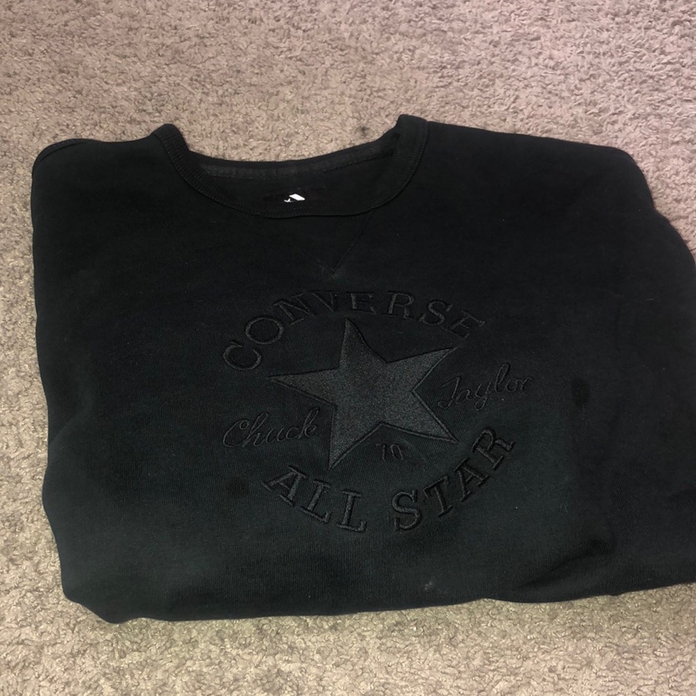 Converse sweater